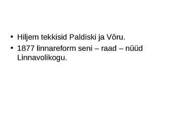 Kohalik omavalitsus #10