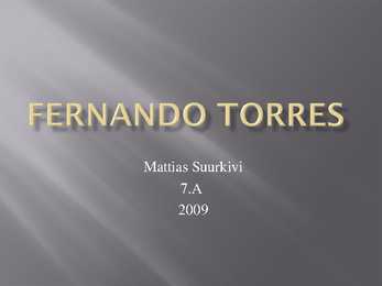 Slideshow Fernando Torres