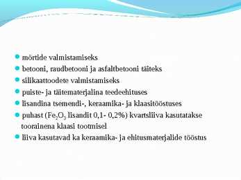 Ehitusmaterjalid PowerPoint #4