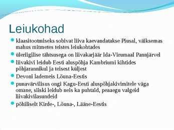 Ehitusmaterjalid PowerPoint #5