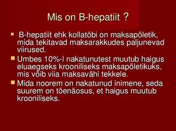 B-hepatiit #2