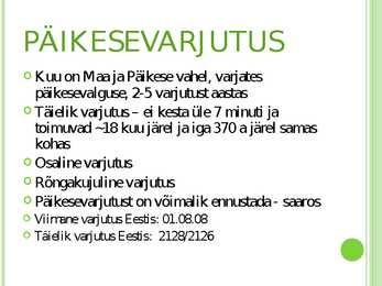 Varjutused-kuu faasid #2