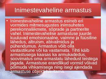 Mis on minu jaoks armastus #5