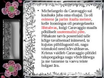 Caravaggio #8