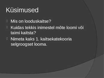 Looduskaitse #14