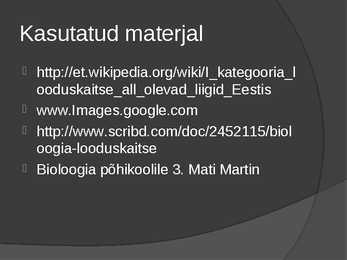 Looduskaitse #15