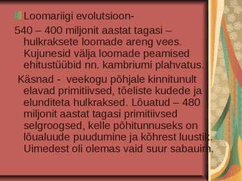 Evolutsioon #15