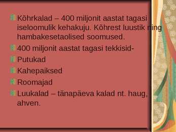 Evolutsioon #16