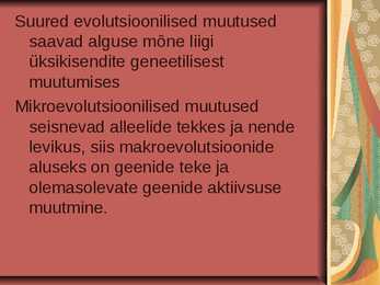 Evolutsioon #25