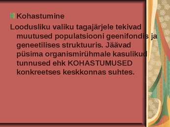 Evolutsioon #8