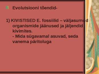 Evolutsioon #9