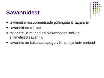 Savann #4