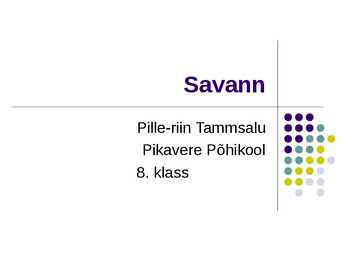 Savann