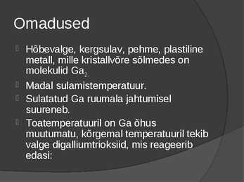 Gallium #6