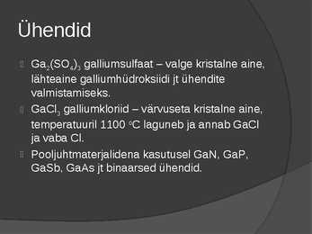 Gallium #9