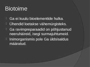 Gallium #10