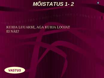 Eesti keele mõistatused #4