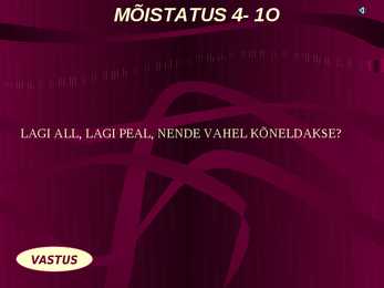 Eesti keele mõistatused #32