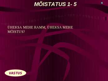 Eesti keele mõistatused #6