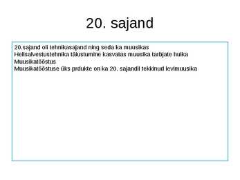 Muusikatööstus ja äri #2