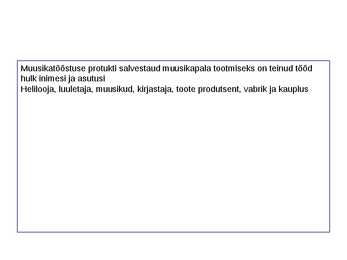 Muusikatööstus ja äri #3