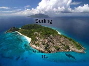Surfing-esitlus