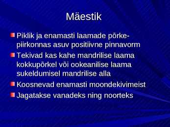Vaatamisväärused mis on seotud pinavormidega #5