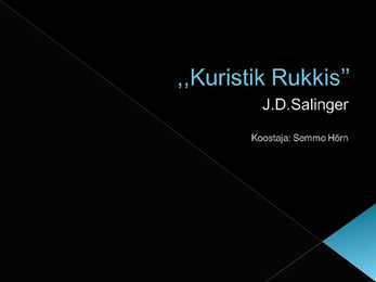 Kuristik rukkis
