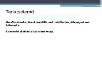 Projektijuhtimne #21