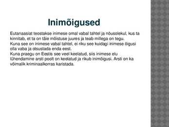 Eutanaasia #3