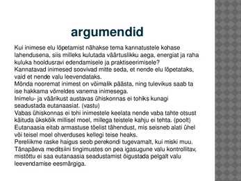 Eutanaasia #4