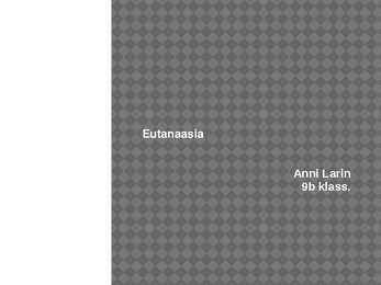 Eutanaasia