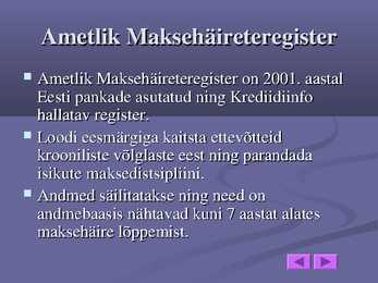 Krediidiinfo #6