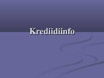 Krediidiinfo