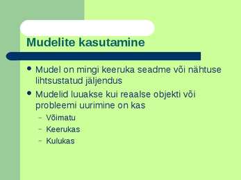 Molekulaarfüüsika #20