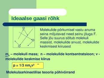 Molekulaarfüüsika #22