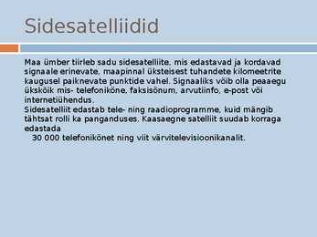 Satelliidid ja neilt saadav ilmainfo-PowerPoint #5