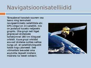 Satelliidid ja neilt saadav ilmainfo-PowerPoint #7