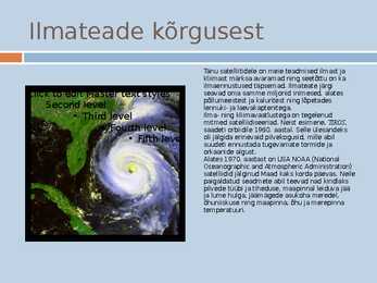 Satelliidid ja neilt saadav ilmainfo-PowerPoint #9