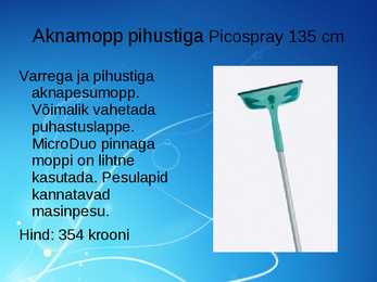 Aknapesemisvahendid #4