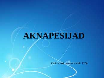 Aknapesemisvahendid
