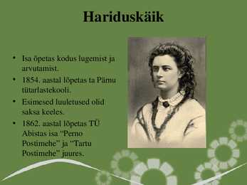 Lydia Koidula #3