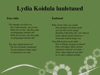 Lydia Koidula #7