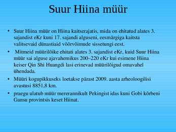 Hiina-presentatsioon #9