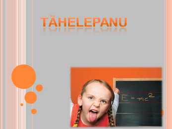 Tähelepanu-presentatsioon
