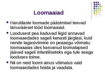 Liikide hävimine #13