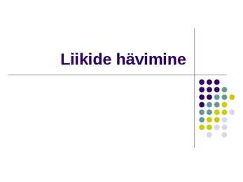 Liikide hävimine
