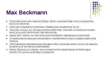 Max Beckmann #3