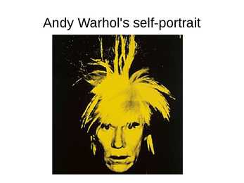 Andy Warhol esitlus inglise keelne #13