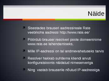 Domain Name System-esitlus #16